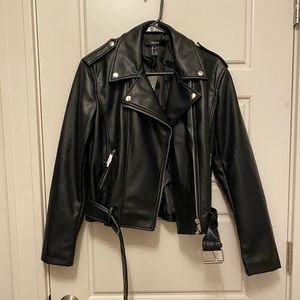Forever21 faux leather jacket